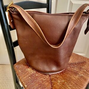 Coach Vintage Duffle Feed Sac - 9085, Dark Brown